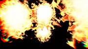 炎・火の爆発（ズーム）Ver3 / 中心から / レッド