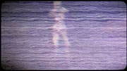 壊れたテレビ画面に幽霊が映りこむ心霊映像（ホログラムグリッチ）ver3 / 砂嵐